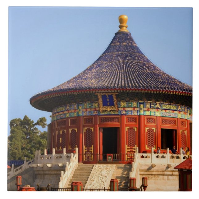 China, Beijing, Tian Tan Park, Temple of Heaven, 2 Tile (Front)
