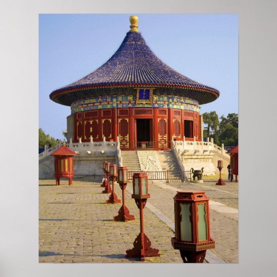 China Beijing Tian Tan Park Temple of Heaven Poster