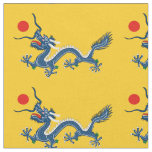  China Chinese Dragon Flag Qing Dynasty  Fabric