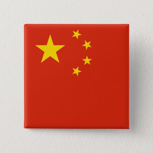 China Chinese Flag Button