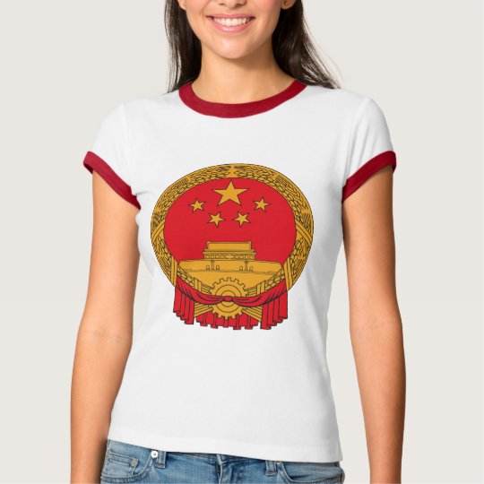 China Coat of Arms T-shirt | Zazzle.com