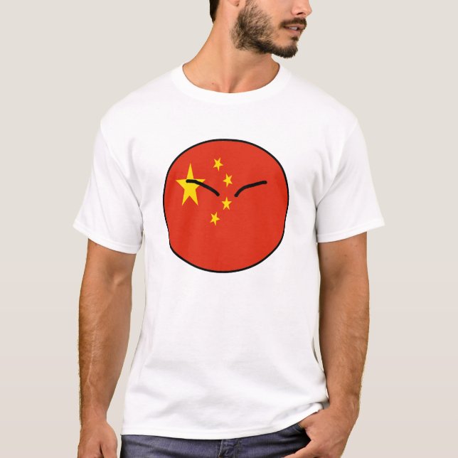 China Country Ball T-Shirt (Front)