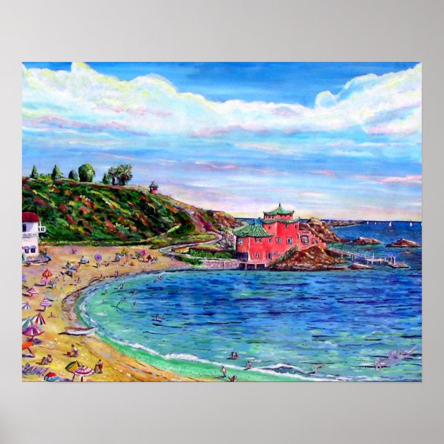 China Cove Newport Beach Poster (Front)