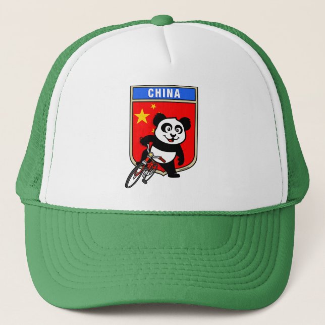 China Cycling China Trucker Hat (Front)