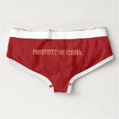 China Designer Name Brand Boy-Shorts Briefs (Back)