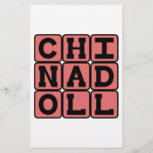 China Doll, Glazed Porcelain (Front)