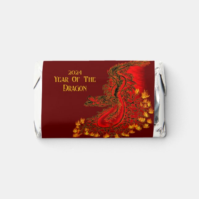 China Dragon , 2024 Year Of The Dragon Hershey's Miniatures (Front)