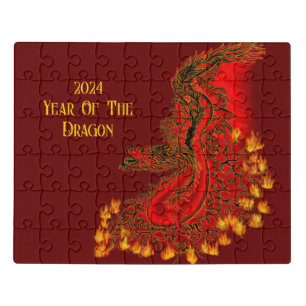 China Dragon , 2024 Year Of The Dragon Jigsaw Puzzle