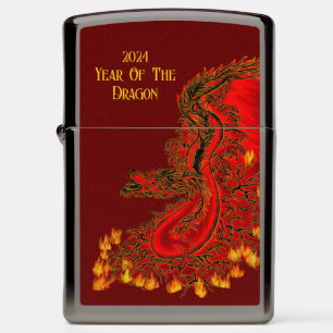 China Dragon , 2024 Year Of The Dragon Zippo Lighter