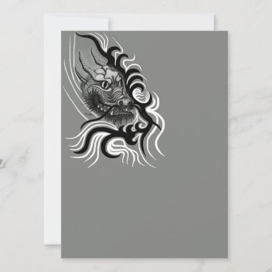 China Dragon in Tattoostyle (Front)