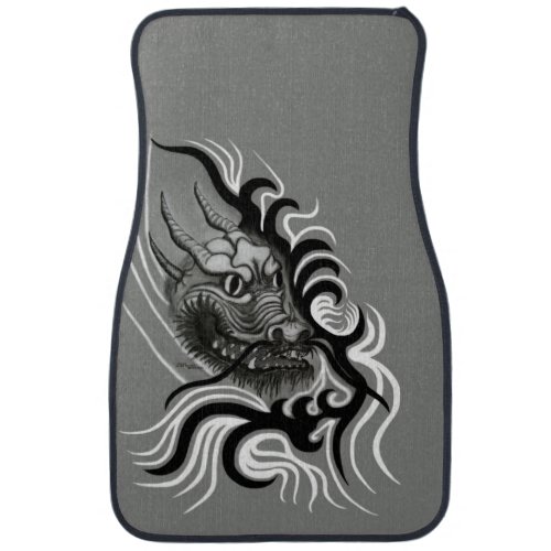 China Dragon in Tattoostyle Car Floor Mat