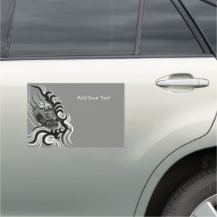 China Dragon in Tattoostyle Car Magnet