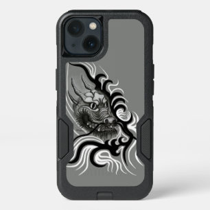 China Dragon in Tattoostyle iPhone 13 Case