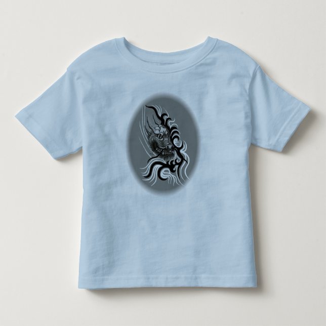 China Dragon in Tattoostyle Toddler T-shirt (Front)