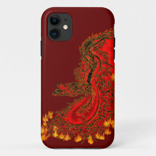 China Dragon red and gold design iPhone 11 Case