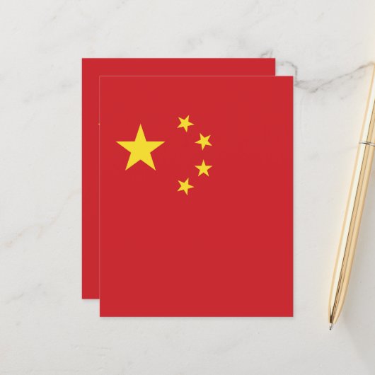 China flag (Front/Back In Situ)