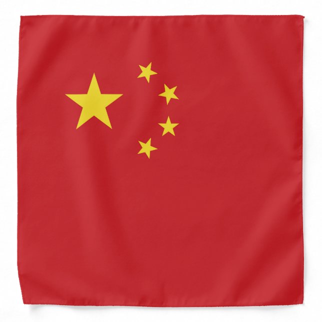 China flag bandana (Front)