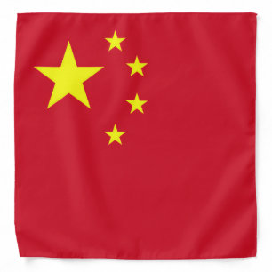 China flag bandana
