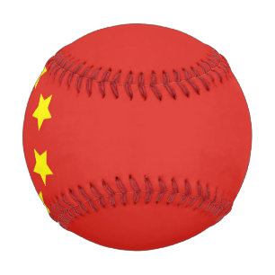 China Flag Baseball