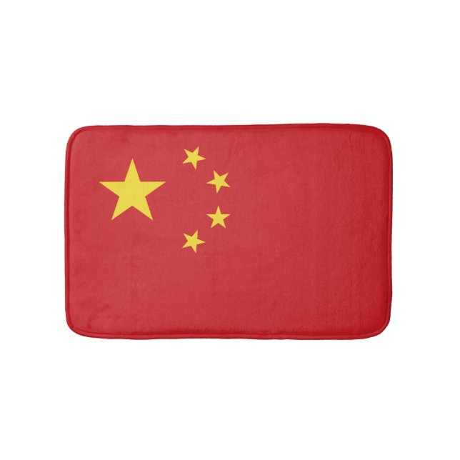 China flag bath mat (Front)