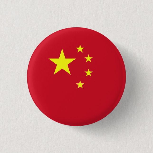 China flag button (Front)