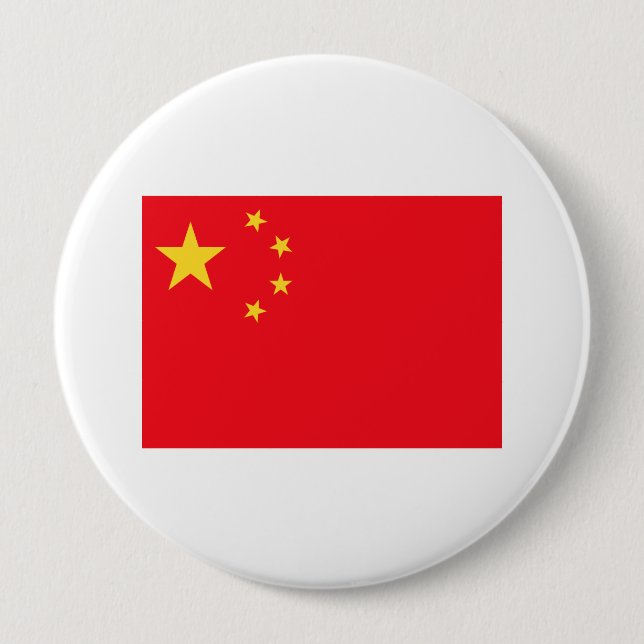 China Flag Button (Front)