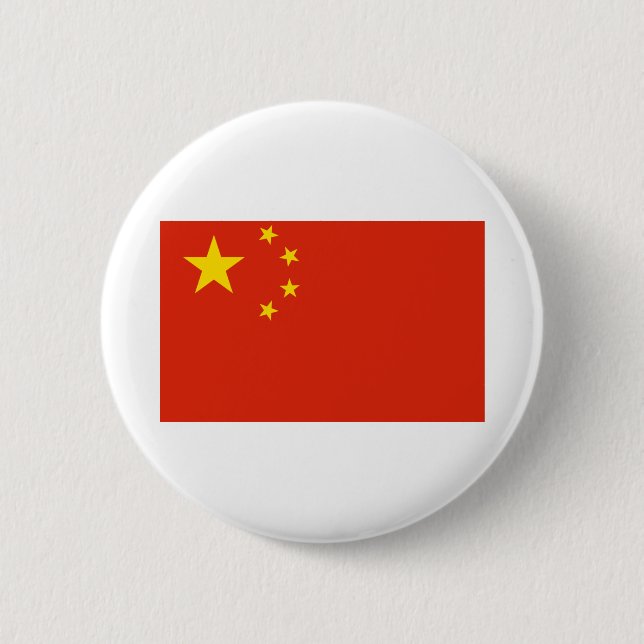 China Flag Button (Front)