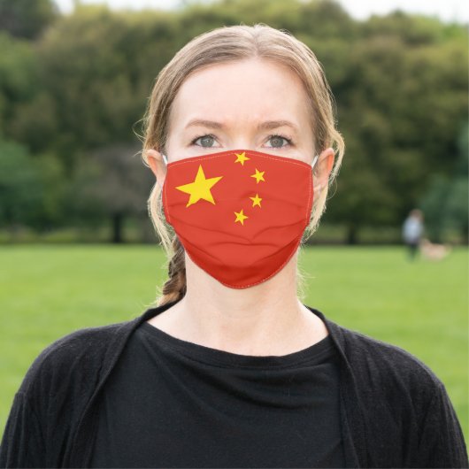 China Flag Cloth Face Mask (Outside)