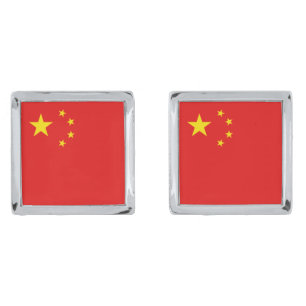China Flag Cufflinks