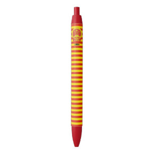 China Flag Cute Patriotic Black Ink Pen
