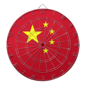 China flag dart board