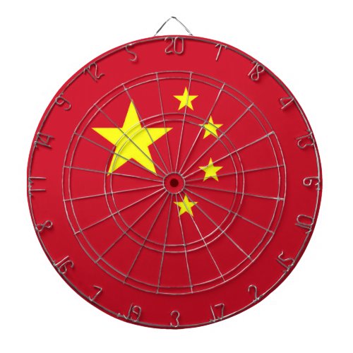 China flag dart board