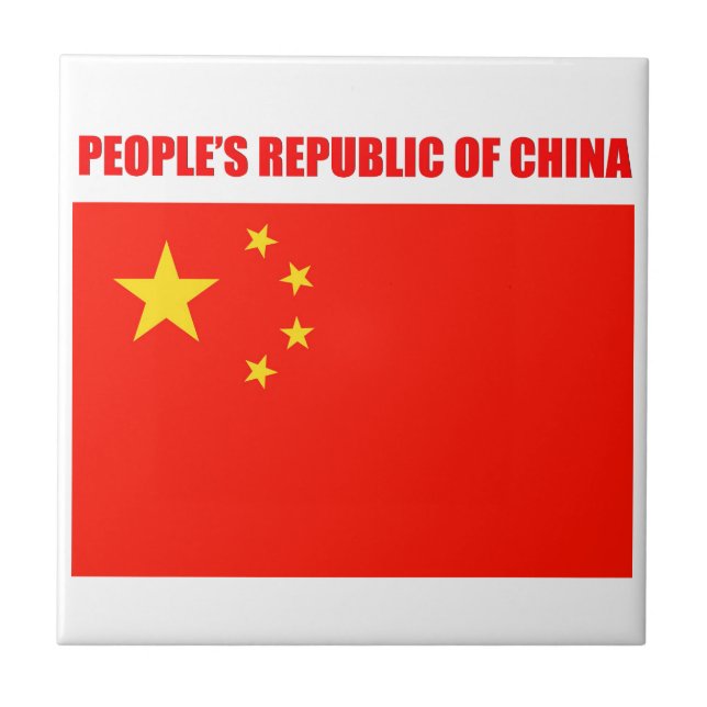China Flag High Quality Ceramic Tile (Front)