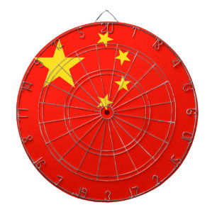 China Flag - High Quality Dart Board