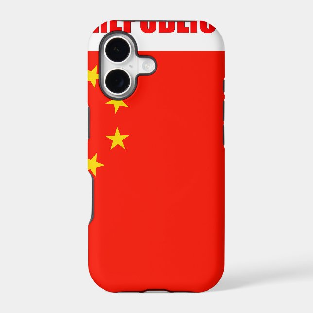 China Flag High Quality Iphone Case (Back)