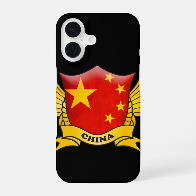 China Flag Iphone Case (Back)