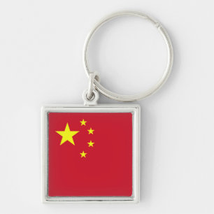 China flag keychain