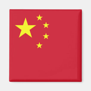 China flag magnet
