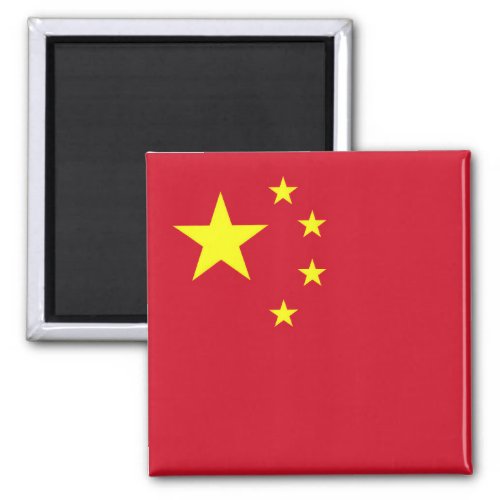 China flag magnet