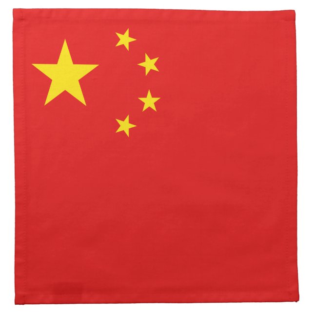 China Flag Napkin (Front)