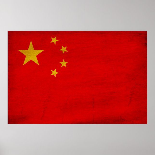 China Flag Poster (Front)