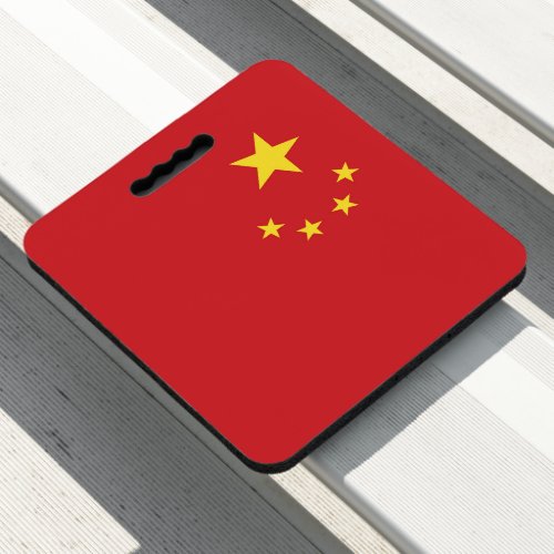 China flag seat cushion