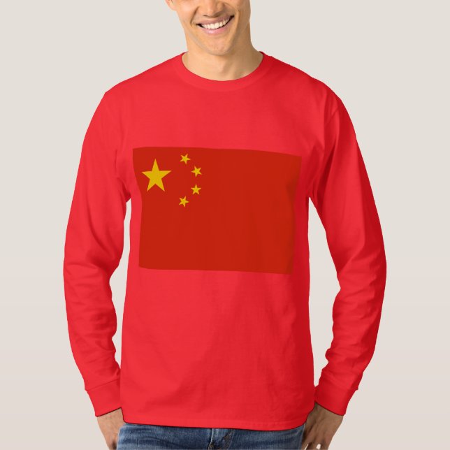 CHINA FLAG  T-Shirt (Front)