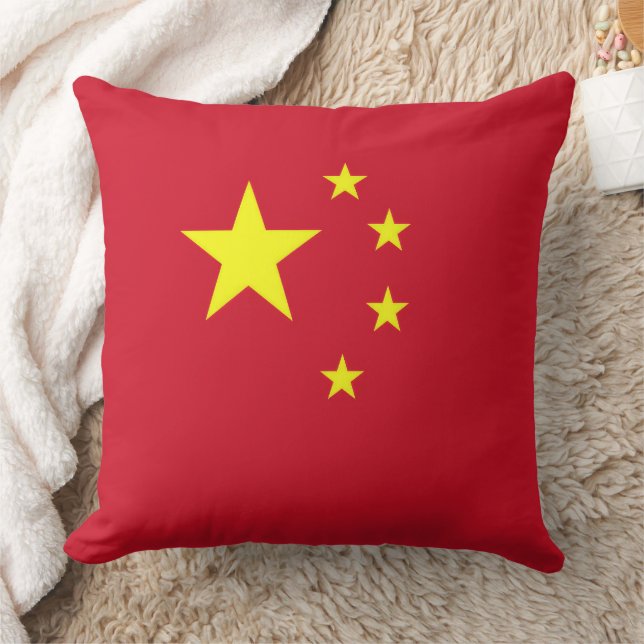 China flag throw pillow (Blanket)