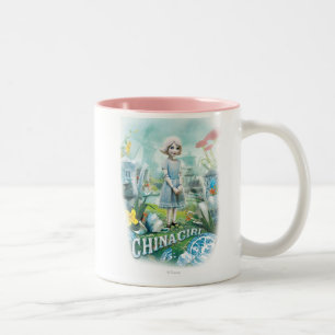 China Girl 1 Two-Tone Coffee Mug