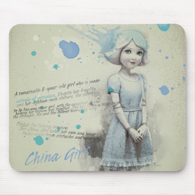 China Girl 2 Mouse Pad (Front)