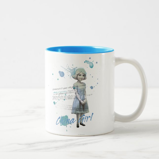 China Girl 2 Two-Tone Coffee Mug (Right)