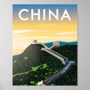 China  Great Wall of China Poster