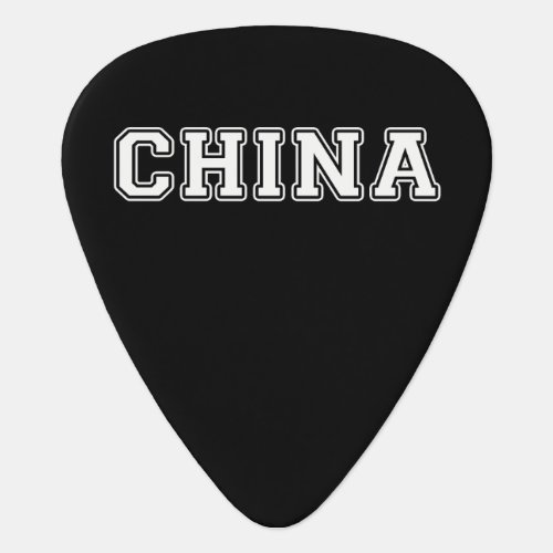 China Guitar Pick