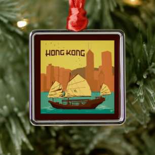 China Hong Kong Metal Ornament